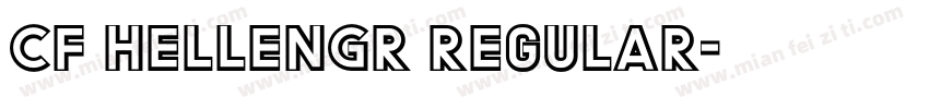 Cf HellenGr Regular字体转换